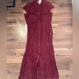 Last drop 📍LAURA - Bianca Nygard 100% linen Dress XL